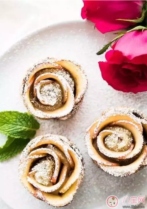 孕期想吃甜點(diǎn)又怕胖 玫瑰蘋果塔好吃不發(fā)胖