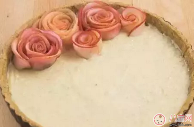 孕期想吃甜點(diǎn)又怕胖 玫瑰蘋果塔好吃不發(fā)胖