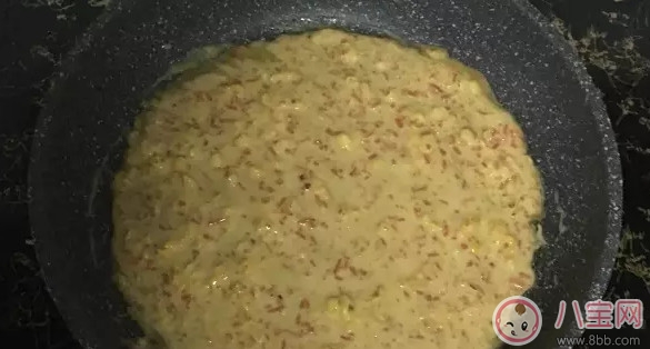 寶寶黃金營養早餐 玉米胡蘿卜雞蛋餅