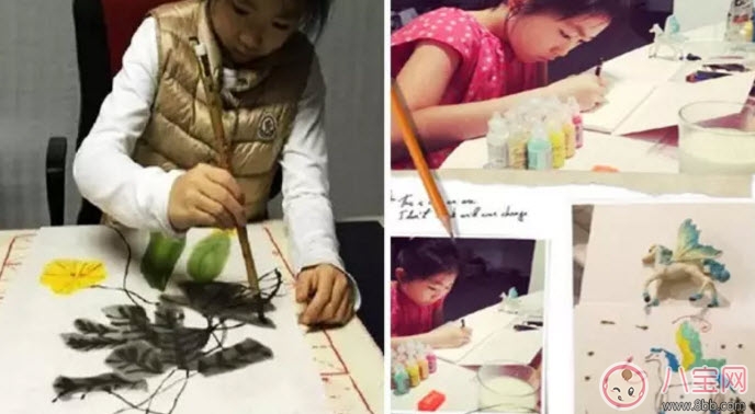 孩子學畫畫的最佳年齡 哪些明星寶寶學畫畫 孩子學畫畫的最佳年齡 哪些明星寶寶學畫畫