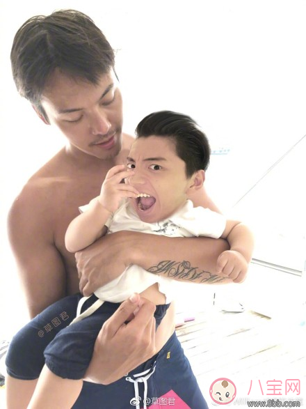 親子博主陳偉霆瘋狂曬娃 自稱(chēng)霸霸與外甥度假