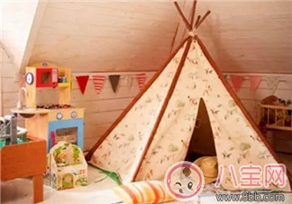 充滿愛的DIY兒童小帳篷制作