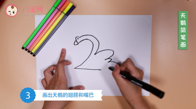 大天鵝簡筆畫視頻 大天鵝簡筆畫步驟教程 大天鵝簡筆畫視頻 大天鵝簡筆畫步驟教程