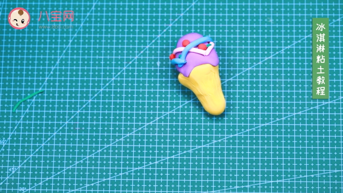 冰淇淋粘土視頻教程 冰淇淋粘土步驟圖 冰淇淋粘土視頻教程 冰淇淋粘土步驟圖