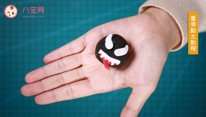毒液粘土視頻教程 超輕粘土做毒液步驟圖 毒液粘土視頻教程 超輕粘土做毒液步驟圖