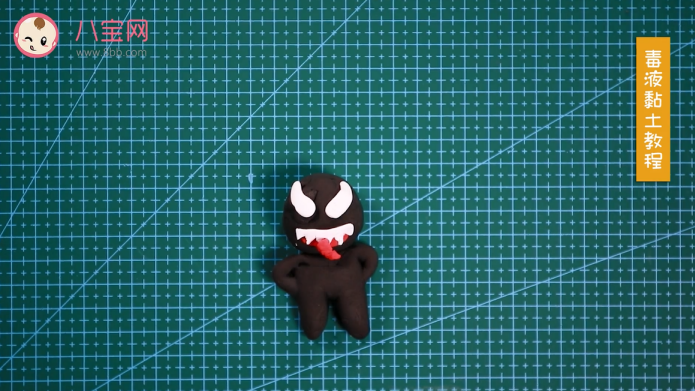 毒液粘土視頻教程 超輕粘土做毒液步驟圖 毒液粘土視頻教程 超輕粘土做毒液步驟圖