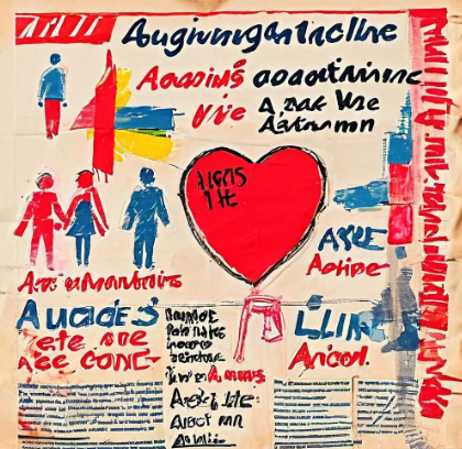 預防艾滋病手抄報：守護生命，我們在行動！